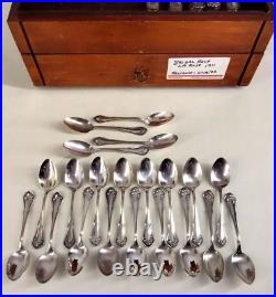 Oneida Community Reliance Silver Plate Silverware Mixed Lot of 77 Pieces