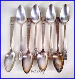 Oneida Community Silver Plate Service Flatware Silverware Mixed Lot of 34 Piece