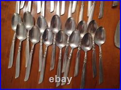 Oneida Community Silver plate South Seas pattern 99 piece set plus bonus items