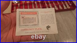 Oneida Community house mansion house Silver Plated 42 piece place set