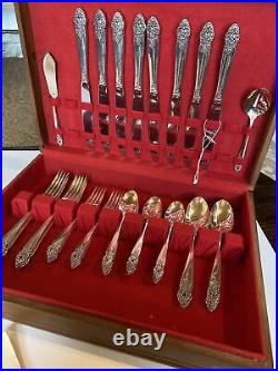 Oneida Flatware Prestige Vintage (Silver Plate 1951) 50 Piece Silverware