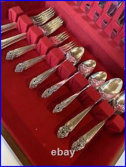 Oneida Flatware Prestige Vintage (Silver Plate 1951) 50 Piece Silverware