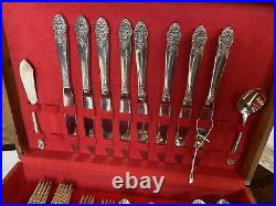 Oneida Flatware Prestige Vintage (Silver Plate 1951) 50 Piece Silverware