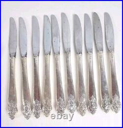 Oneida Flatware Prestige Vintage Silver Plate 50 Piece Silverware Distinction