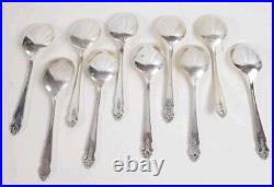 Oneida Flatware Prestige Vintage Silver Plate 50 Piece Silverware Distinction