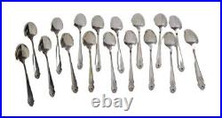 Oneida Flatware Prestige Vintage Silver Plate 50 Piece Silverware Distinction
