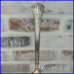 Oneida Floral Queen 1881 Rogers Silver Plate Large 75 Piece Flatware Set