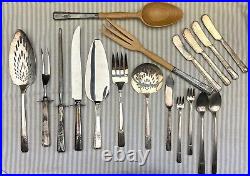 Oneida GRENOBLE Silver Plate Prestige Silverware Flatware 28 pieces