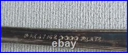Oneida Prestige Silver Plate 1945 Bordeaux 81 Piece Silver Plate Serving Set