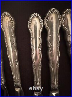 Oneida Rogers Silver Plate FLIRTATION 68 Piece Service For 8