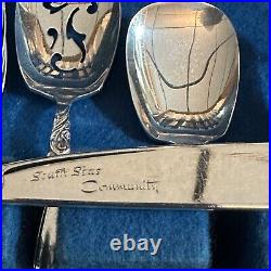 Oneida South Seas Community Silver Plated Silverware 53 Pieces 8 place settings