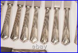 Original Art Nouveau WMF Model 26 Empire Cutlery 90er Silver Edition 37 Pieces