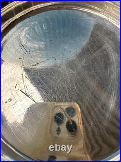 Ornate Antique 3 piece Silver Plated Lidded Soup Server with warming dish c1880