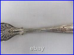 Osborne Sheffield 8 Place 84 Piece Silver Plated Kings Cutlery Mahogany Canteen
