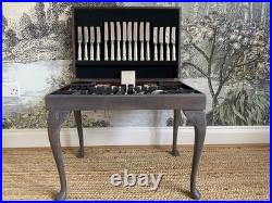 Osborne Silver-plated Plated Kings Pattern Cutlery Set Serve 8 85 Pieces