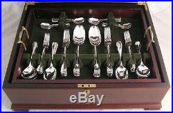 PISTOL RATTAIL Design GEORGE BUTLER Silver Service 73 Piece Canteen of Cutlery