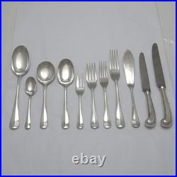PISTOL RATTAIL Design George Butler Silver Service 62 Piece Canteen of Cutlery