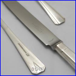 PLAIN PINE Design Goldsmiths London Silver Service 76 Piece Canteen of Cutlery