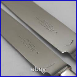 PLAIN PINE Design Goldsmiths London Silver Service 76 Piece Canteen of Cutlery