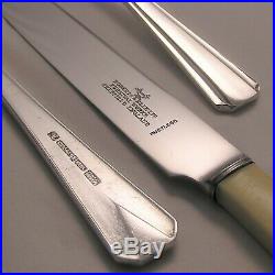 PLAIN PINE Design ROBERTS & BELK Silver Service 65 Piece Canteen of Cutlery