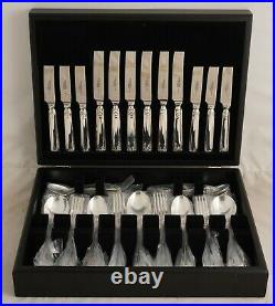 POMPADOUR Design ARTHUR PRICE Silver Service 44 Piece Canteen of Cutlery