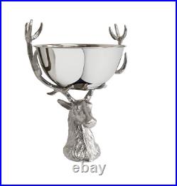 Punch Bowl / Drinks Holder on Stunning Stag Stand Stand Perfect Centre Piece
