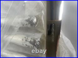 RARE 1970s MAPPIN & WEBB SILVER 12 PIECE DESSERT CUTLERY SET SEALED NEVER USED