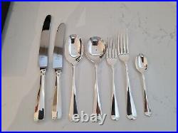 RATTAIL ARTHUR PRICE Silver plated Service 60 Piece Canteen of Cutlery For 8