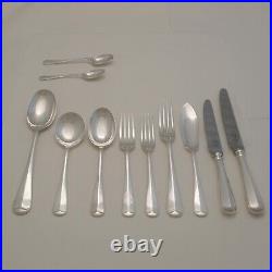 RATTAIL By George Butler Heirloom Silver Service 124 Piece Canteen of Cutlery