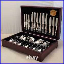 RATTAIL By George Butler Heirloom Silver Service 124 Piece Canteen of Cutlery