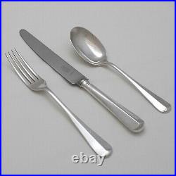 RATTAIL Design George Butler Silver Service 84 Piece Canteen of Cutlery
