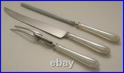 RATTAIL Design HARRISON FISHER & CO Silver Service 127 Piece Canteen of Cutlery
