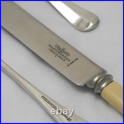 RATTAIL Design Mappin & Webb Silver Service 98 Piece Canteen of Cutlery Set