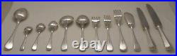 RATTAIL Pattern BEXFIELD SHEFFIELD Silver Plated 68 Piece Canteen of Cutlery
