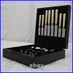 RATTAIL Pattern Mappin & Webb Silver Service 30 Piece Canteen of Cutlery Set