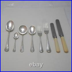 RATTAIL Pattern Mappin & Webb Silver Service 30 Piece Canteen of Cutlery Set