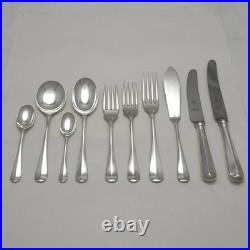 RATTAIL Pattern Sheffield Made Silver Service 86 Piece Canteen of Cutlery Set