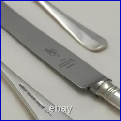 RATTAIL Pattern Sheffield Made Silver Service 86 Piece Canteen of Cutlery Set