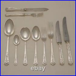 ROYAL YORK Design JAMES DIXON & SONS Silver Service 118 Piece Canteen of Cutlery