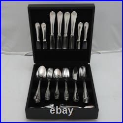 RUBANS Pattern Christofle Paris silver service 40 piece canteen of cutlery set