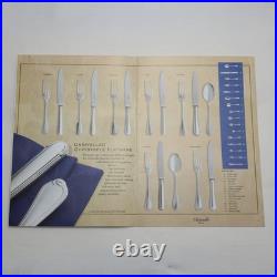 RUBANS Pattern Christofle Paris silver service 40 piece canteen of cutlery set