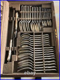 RUSSELL Design MAPPIN & WEBB 48 Piece 1951 Canteen Of Silver Plated Cutlery