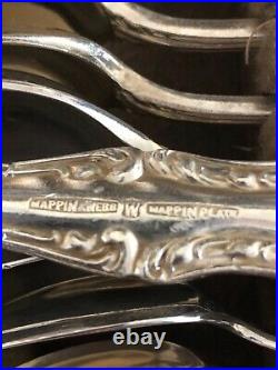 RUSSELL Design MAPPIN & WEBB 48 Piece 1951 Canteen Of Silver Plated Cutlery