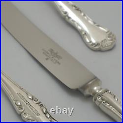 RUSSELL Design Mappin & Webb London Silver Service 100 Piece Canteen of Cutlery
