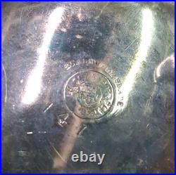 Rare 5 Piece Silver Plate Set, Teapot, Nouveau Woman Sea Scene Serpents Wilcox