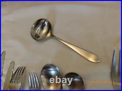 Rare 91 Piece Robert Welch Meridian Satin Stainless Steel Cutlery Canteen Set