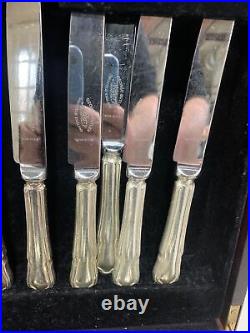 Rare George Butler 60 Piece Canteen Of Cutlery Ashberry Collection