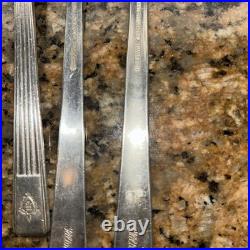 Rare Vintage Hilton Hotel Silver Plate By International. Signed 20 Piece