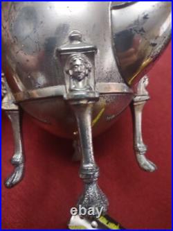 Reed And Barton Aesthetic Era Silver Plate 4 Piece Tea Set Model 2520