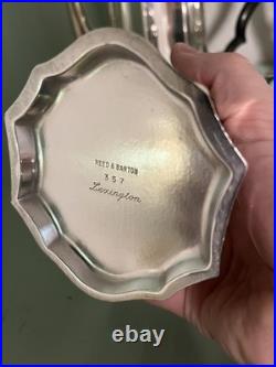 Reed & Barton Coffee Tea Set Lexington 4 Piece #35X series Silver Plate